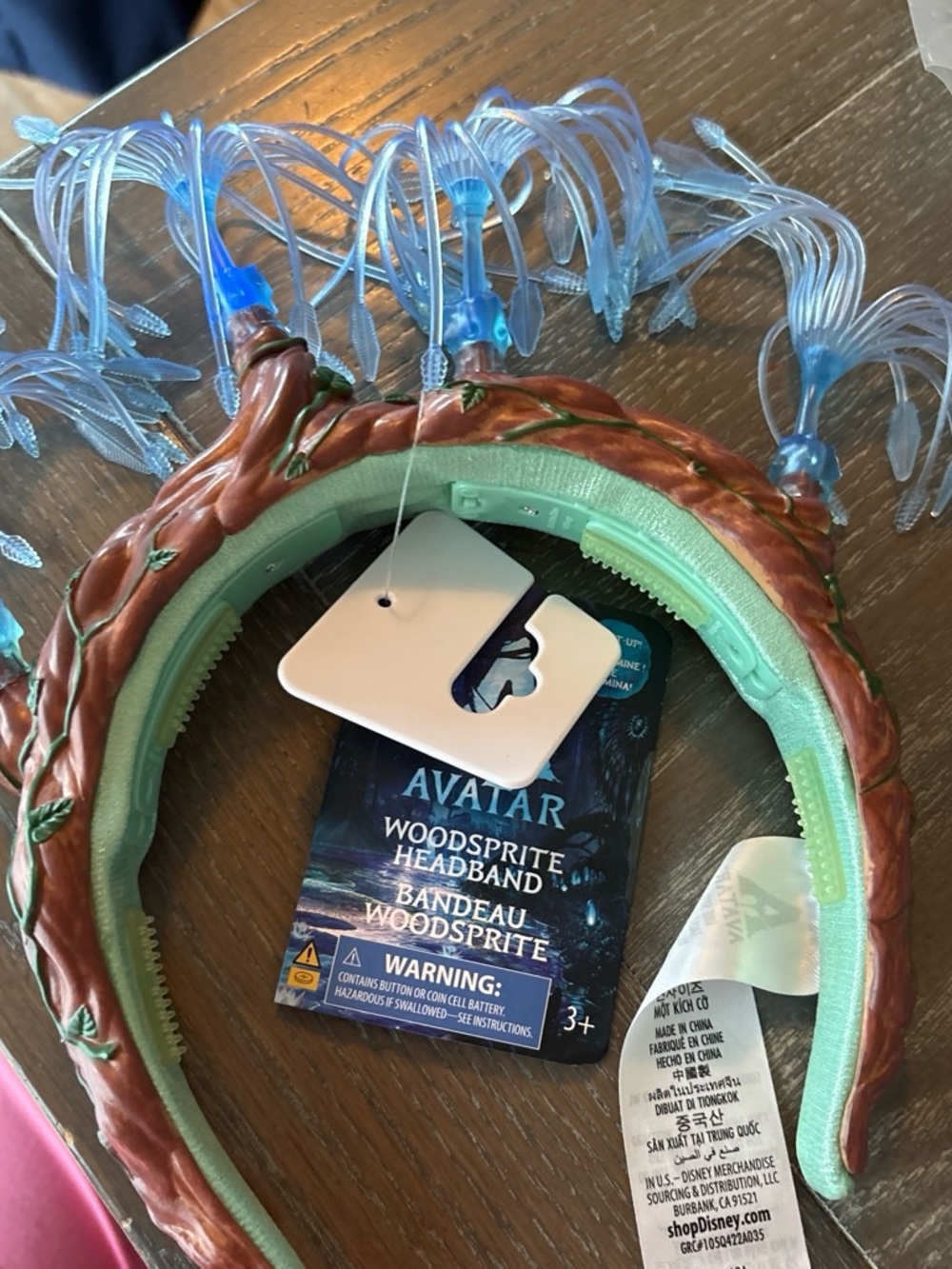 Disney Avatar Woodsprite light up headband from Disney parks!